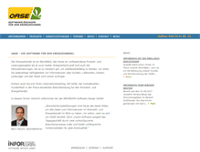 Tablet Screenshot of infordata-oase.de